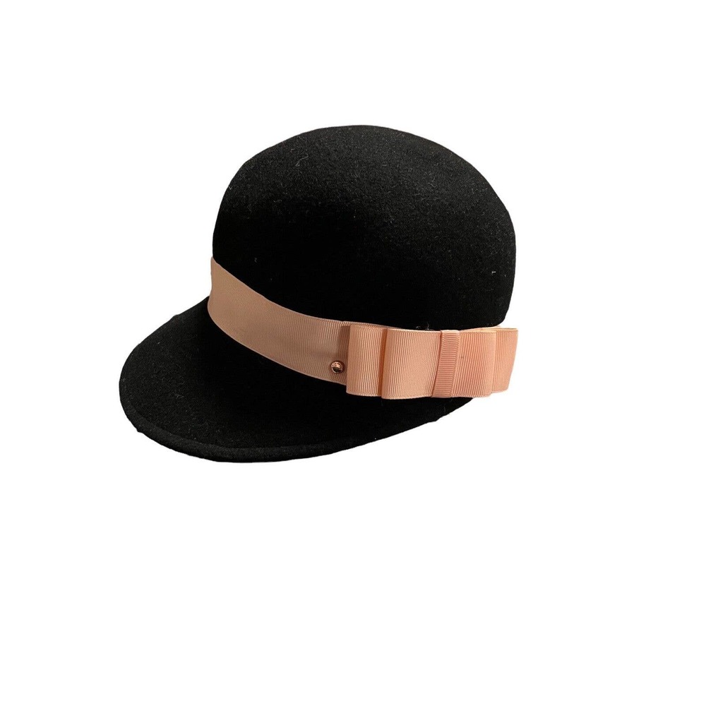Ted Baker Wool Hat Black 56cm
